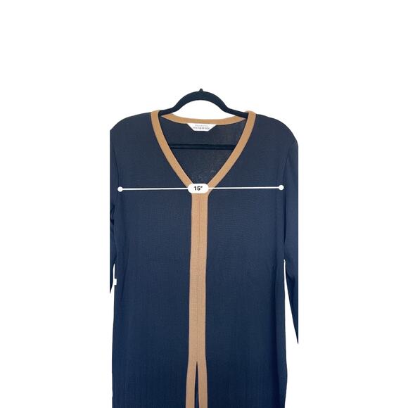 MISOOK Black Tan Women’s Blouse Size Small - Picture 7 of 7